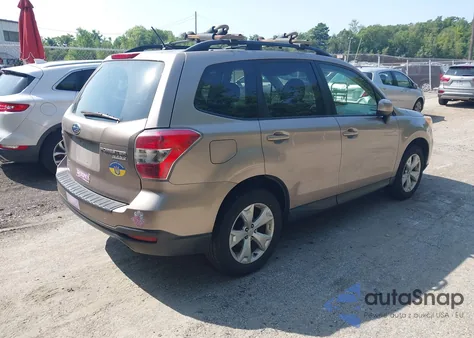 2015 Subaru Forester 2.5I Premium из США, поврежденный, VIN JF2SJADC4FH463612
